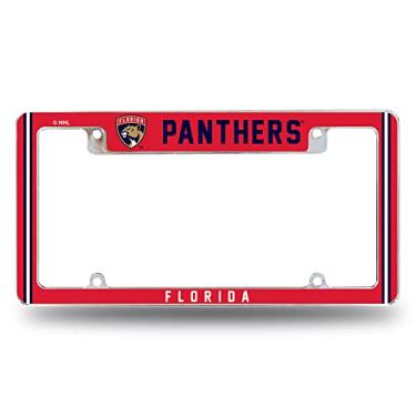 Imagem de Rico Industries Moldura de placa de carro automotiva NHL Florida Panthers Classic 30,48 cm x 15,24 cm para carro/caminhão/SUV