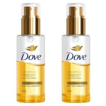 Imagem de Kit 2 Óleo Sérum Bifásico Bond Intense Repair 110ml - Dove