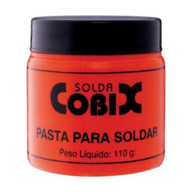 Imagem de Pasta Cobix Solda 110g Decapagem Fluxo Mistura Pastosa
