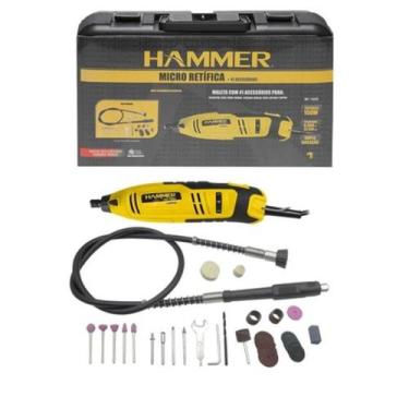 Imagem de Microrretífica Hammer GYMI150K_220V 150W - 41 Acessórios com Maleta