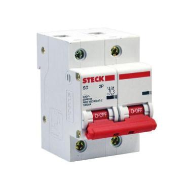 Imagem de Disjuntor Steck Bipol Serie Sd62 B 80A Curva C 10Ka - Marca