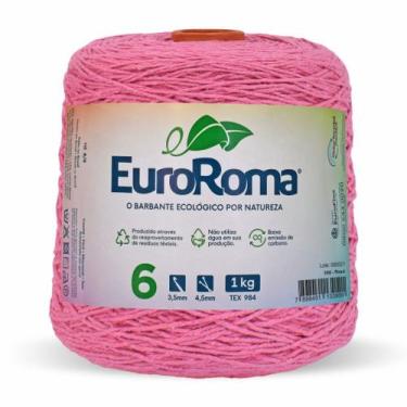 Imagem de Barbante Euroroma Colorido N06 1kg Eurofios, 0500-ROSA