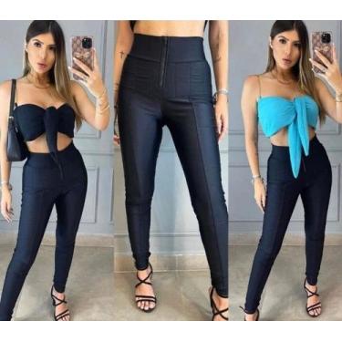 Imagem de Calça legging Montaria leg feminina alta qualidade - TRAÇOS FINOS - Ye