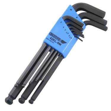 Imagem de Jogo de Chaves Allen Abaulada 9 Peças-Gedore-Jg42Kl9M