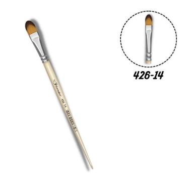 Imagem de Pincel Condor 426-14 Língua de Gato Sintético Cabo Curto