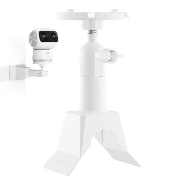 Imagem de Suporte de parede ajustável para Eufy Security SoloCam S350, suporte de montagem compatível com Eufy SoloCam S350, acessório de suporte de câmera para Eufy SoloCam S350