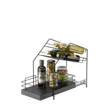 Imagem de Organizador Retrátil Multiuso Cozinha Porta Temperos Schmitt