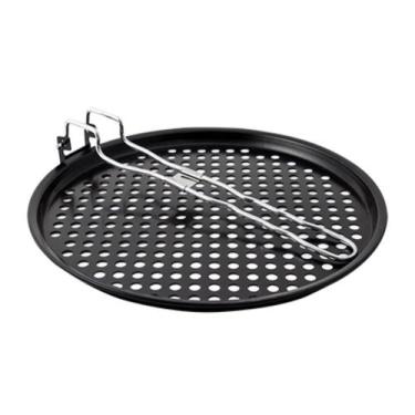 Imagem de Pizza Grill  Assadeira Para Churrasqueira Grelhar Pizzas - Mimo