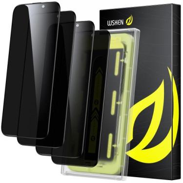 Imagem de Protetor de tela de privacidade WSKEN para iPhone 15 Pro Max 6,7"