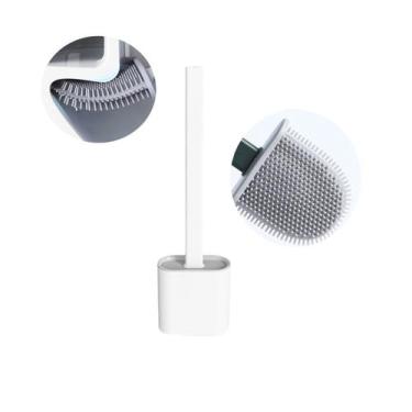 Imagem de Higienização Banheiro Escova Sanitária De Vaso Com Suporte - EMB-UTILI