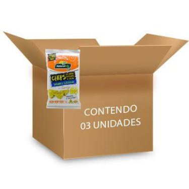 Imagem de Chips Arroz e Milho, Sem Glúten, Queijo Natural Life contendo 3 pacote