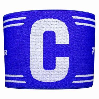 Imagem de Bracadeira Elastica Faixa de Capitao Poker, Único, Azul