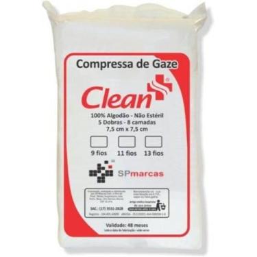 Imagem de Compressa de gaze 13 fios Clean