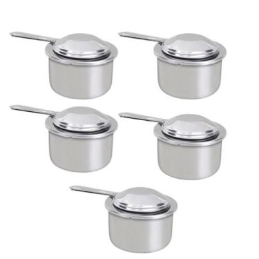 Imagem de Kit 05 Und Queimador inox fundo para rechaud Ravinox 000030