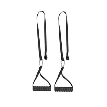 Imagem de Vaveren Corda de puxada para tríceps com alça de extensão para treino em academia