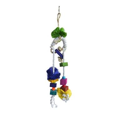 Imagem de Prevue Pet Products Tropical Teasers Mai Tai Bird Toy, multicolorido