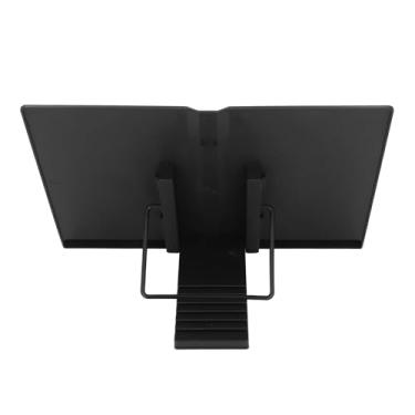 Imagem de Suporte Ergonômico de Leitura de Mesa, Suporte Ajustável para Livros Com Suporte Multifuncional para Livros, para Tablet e Celular Notebook (BLACK)