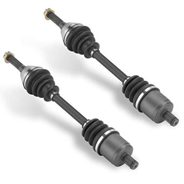 Imagem de 1332931 Eixo CV dianteiro esquerdo direito 1332881 para Polaris Scrambler 850 Sportsman 400 450 500 570 700 800 ETX Forest, Scrambler 850 2018, Sportsman 400 2014, Sportsman Forest 800 2012-2014, 2 peças