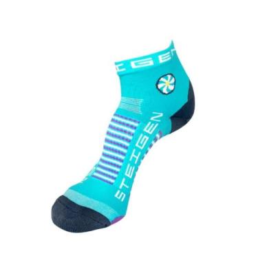 Imagem de Meia Steigen cano baixo - Pilates Acqua Blue