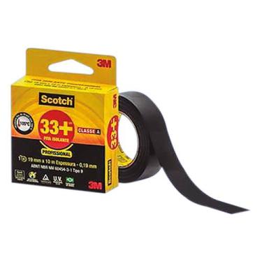 Imagem de Fita Isolante 3M Scotch 33+ 10M X 19 Hb004162143