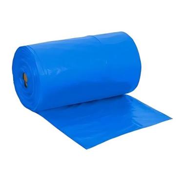 Imagem de Lona Plástica Azul Construção Reforma Obra Grossa 4m X 5 Metros Pintur