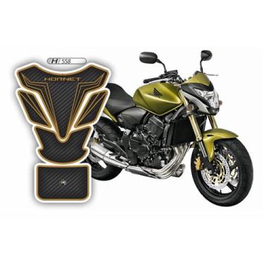 Imagem de Adesivo Protetor De Tanque Moto Hornet Resinado H558 - Resitank