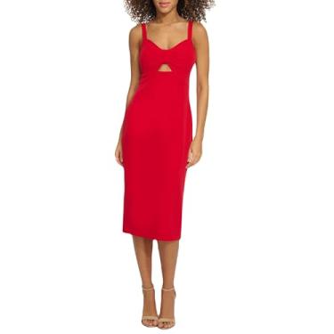 Imagem de Siena Vestido midi feminino, Vermelho, 36
