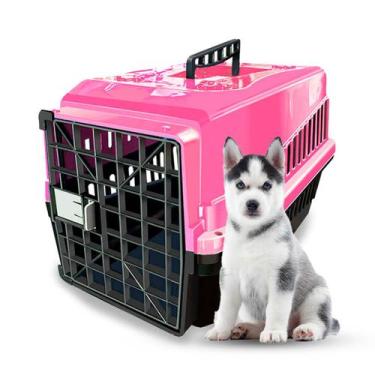 Imagem de Caixa de Transporte P/ Cães e Gatos Pequenos Mec Podyum N2 - Mec Pet, 