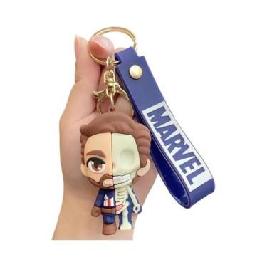 Imagem de Chaveiro Kawaii Homem-Aranha - Figura de Ação para Mochila ou Bolsa In