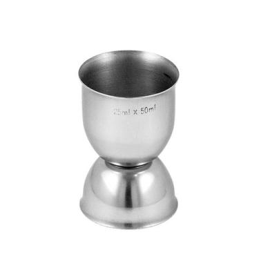 Imagem de Dosador Duplo em Aço Inox 25 x 50ml - WebBar, Prata