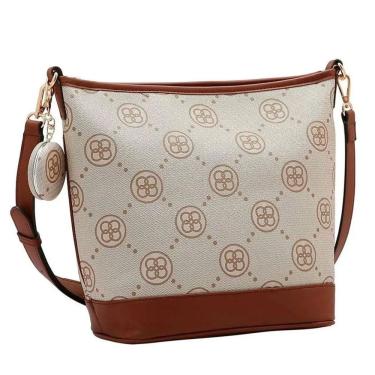 Imagem de Bolsa Feminina Transversal Elegante Chic Classica Chenson