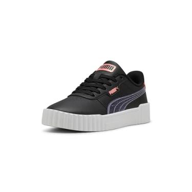 Imagem de PUMA Tênis Carina Shoes, preto-lavanda alerta fruta rosa, 37 EUA unissex criança grande