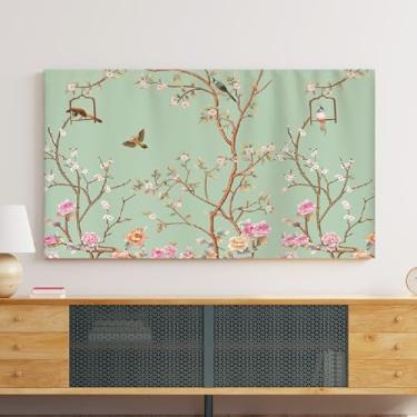 Imagem de Capa de TV Protetor à prova de poeira para montagem na parede/curvado/monitor de mesa/TV de mesa Novo capuz de televisão de tecido de poliéster macio (Tamanho: 55 ~ 75 polegadas) - Tipo 03||65