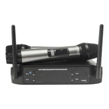 Imagem de Microfone Duplo Sem Fio Profissional LS926 - Leson