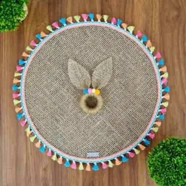 Imagem de Conjunto Páscoa Rústico - Lugar Americano + Porta Guardanapo - Decor M