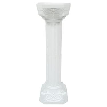 Imagem de Milisten Estátua De Coluna Romana De Plástico Resistente Pilar Decorativo Pilares Brancos Suprimentos Festas De Casamento