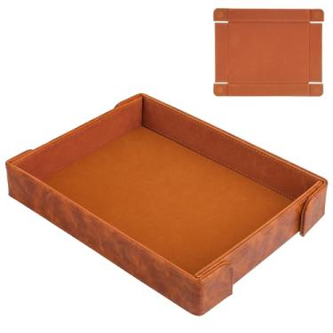 Imagem de Bandeja de dados de couro sintético magnético dobrável com forro de feltro para jogos de dados, bandeja portátil de jogos de tabuleiro