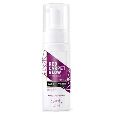 Imagem de Red Carpet Glow Mousse Autobronzeador Dark Bronzeado Intenso 140ml - Skelt Cosmetics