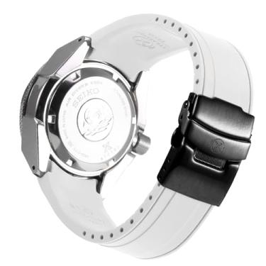 Imagem de Pulseiras de relógio StrapXPro (SRX1A) de 22 mm com extremidade curva de substituição para relógio de mergulho automático Seiko Prospex Samurai Series e King Samurai SRPB09, SRPB51, SRPB53, SRPE35