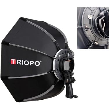 Imagem de Octógono Softbox Triopo de 65 cm para Speedlight Flash S-Bracket