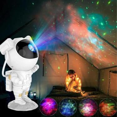Imagem de Projetor Astronauta Galáxia Luminária Luz Estrelas Nebulosa - PRODUCT 