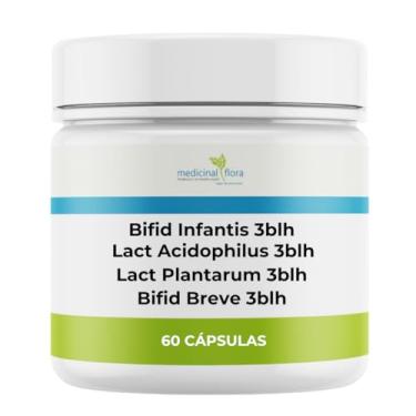 Imagem de Lactobacillus Infantis 3Blh, Acidophilus 3Blh, Plantarum 3Blh, Breve 3Blh - 60 Doses