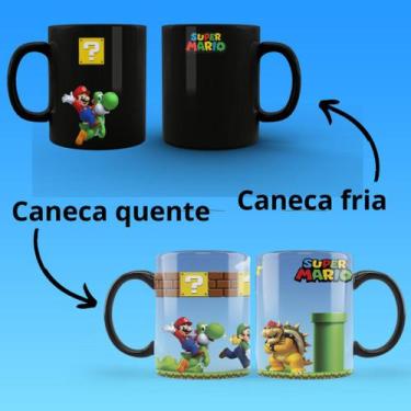 Imagem de Caneca Mágica Super Mario - MECOLOUR