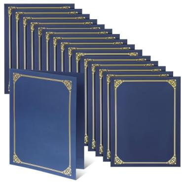 Imagem de Lurrose 30 Porta-Certificados Porta-Diplomas Capas De Certificados Com De Folha De Para Papéis De Documentos De Cartolina Tamanho 8. 5X11