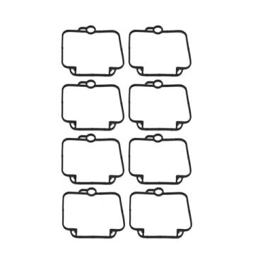 Imagem de Kit de reparo de carburador de motocicleta de borracha para DR350S DR350SE GS500 GS500E GS500F GSX600FU GSX600FU2 GS 500 E (8 peças)