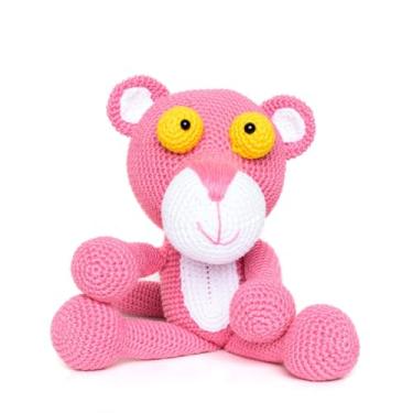 Imagem de Pantera Cor de Rosa em amigurumi