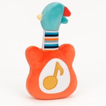 Imagem de Pelúcia Infantil Interativa Almofadinha Baby Soft Elefante e Guitarra Macia Educativa e Musical (GUITARRA)