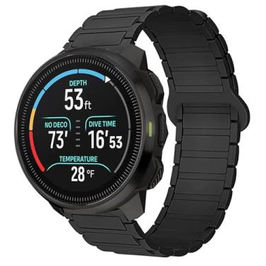 Imagem de Compatível com pulseiras SUUNTO OCEAN, pulseira magnética esportiva de silicone magnético de 20 mm e 22 mm compatível com SUUNTO OCEAN, RACE, RACE S, VERTICAL, 9 PEAK, 9 PEAK PRO, 5 Peak, 3 Smartwatch