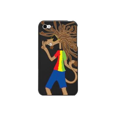 Imagem de Cellet Capa Rastafarian Lion Proguard para Apple iPhone 4/4S - Preta