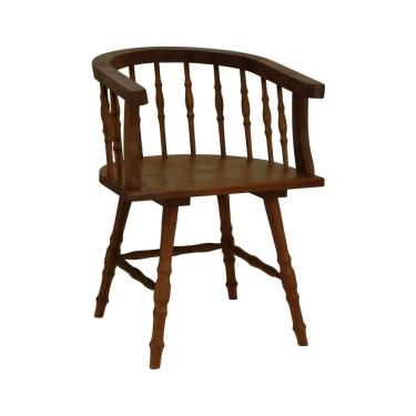 Imagem de Cadeira Torneada Sol Madeira Imbuia Maciça Stain Imbuia